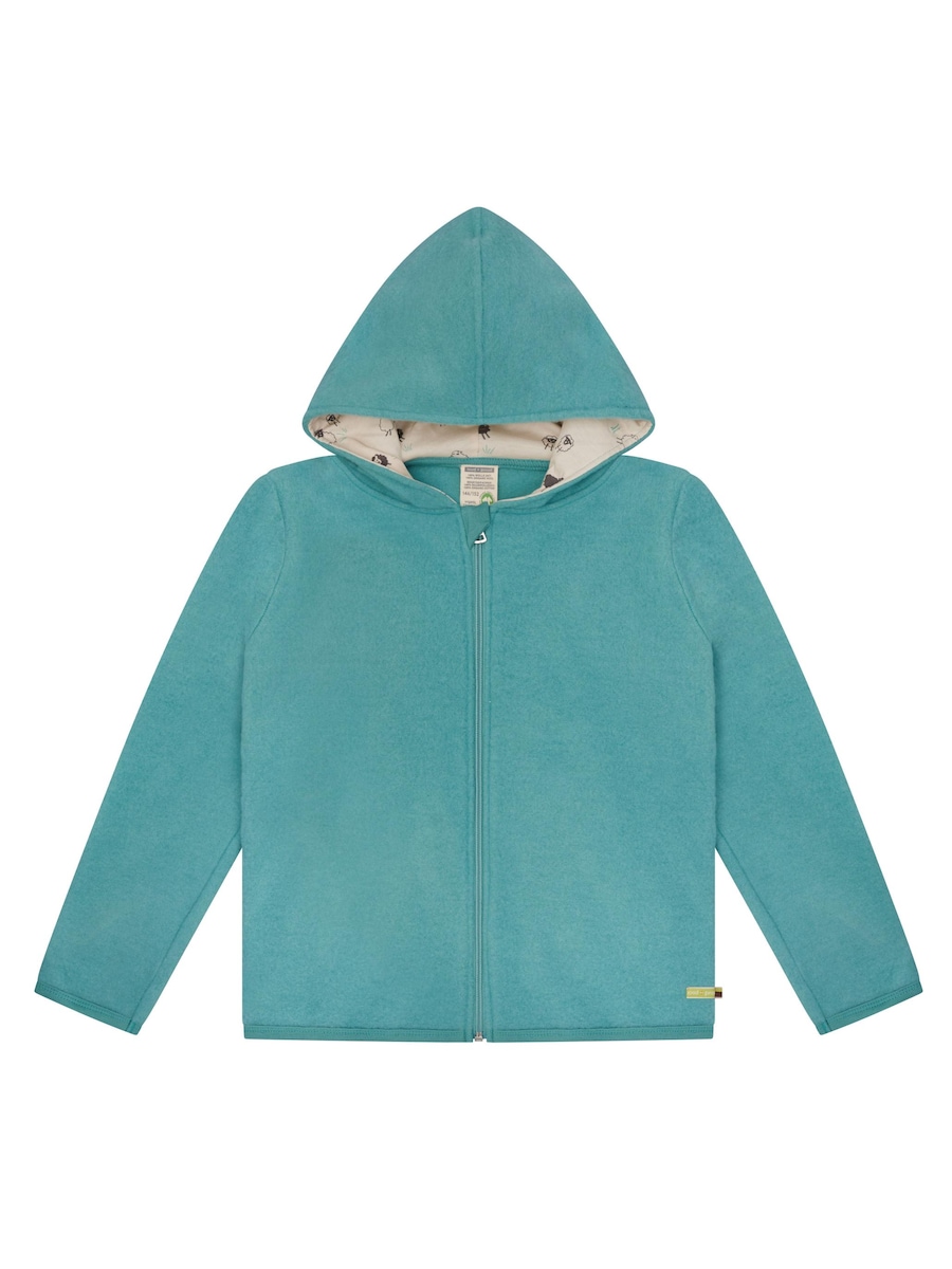 

Флисовая куртка loud + proud, изумрудный