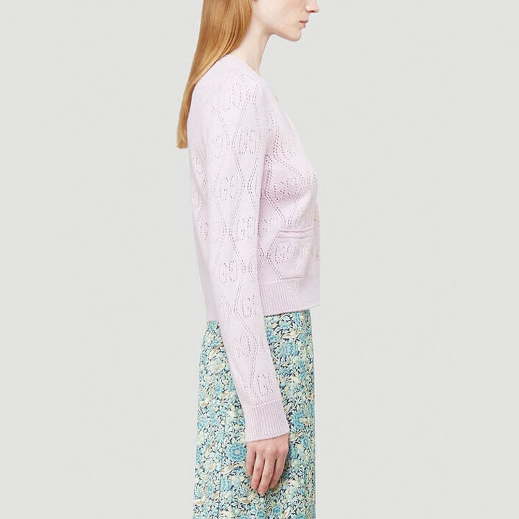 

Укороченный топ женский розовый Gucci