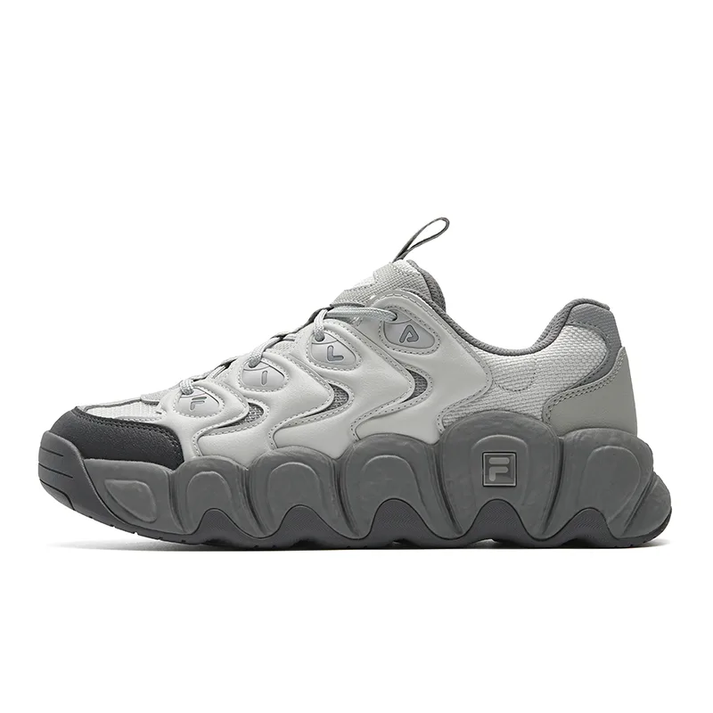 FILA Кроссовки Chunky CROISSANT 1S мужские низкие, амортизирующие, износостойкие, легкие, цвет antarctic gray