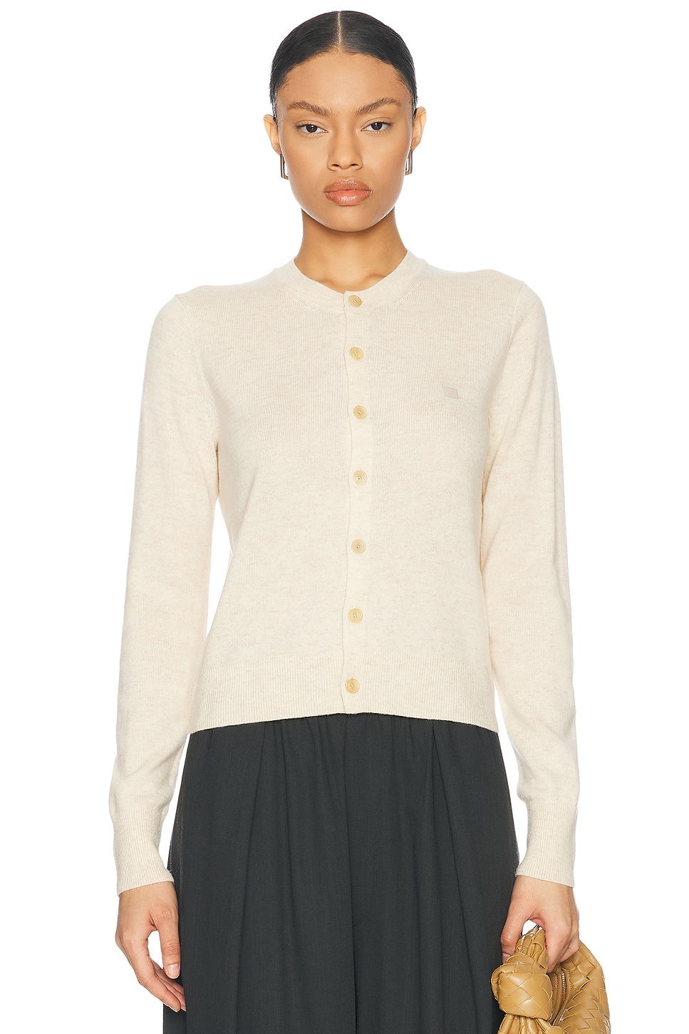 

Кени Кардиган Acne Studios, цвет Oatmeal Melange