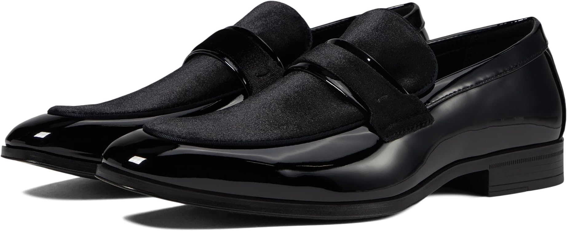 

Оксфорды Stacy Adams Spratley Saddle Slip-On, черный