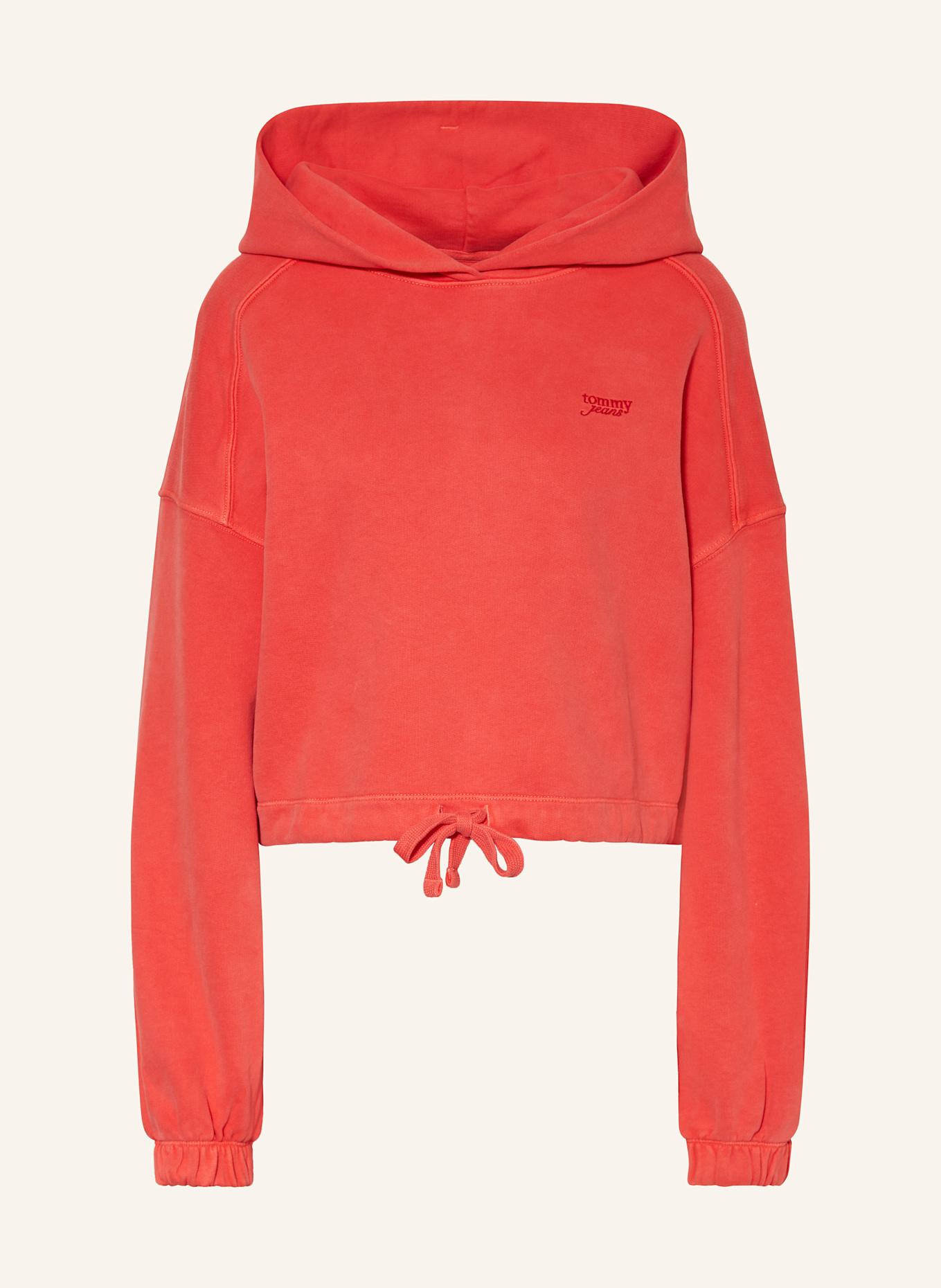 

Толстовка с капюшоном Tommy Jeans, оранжевый