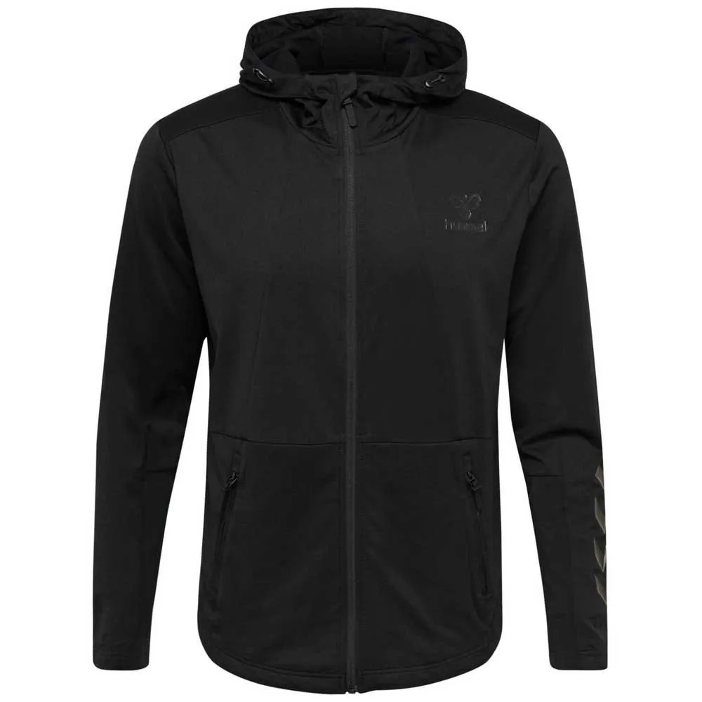 

Толстовка Hummel Aston full zip, черный
