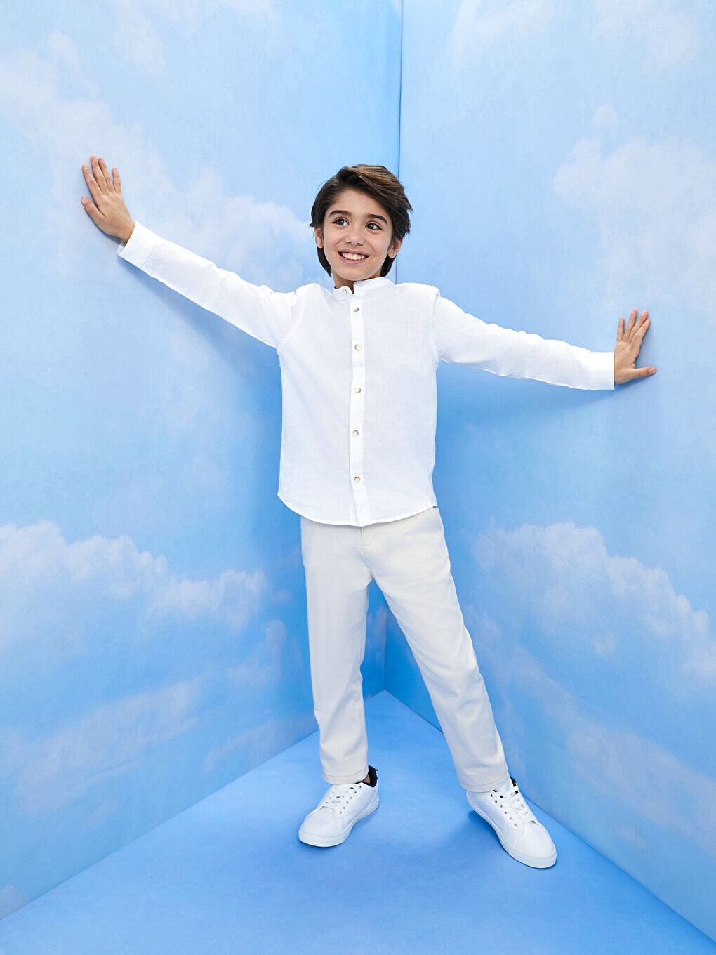 

Базовые хлопковые брюки для мальчиков LCW Kids