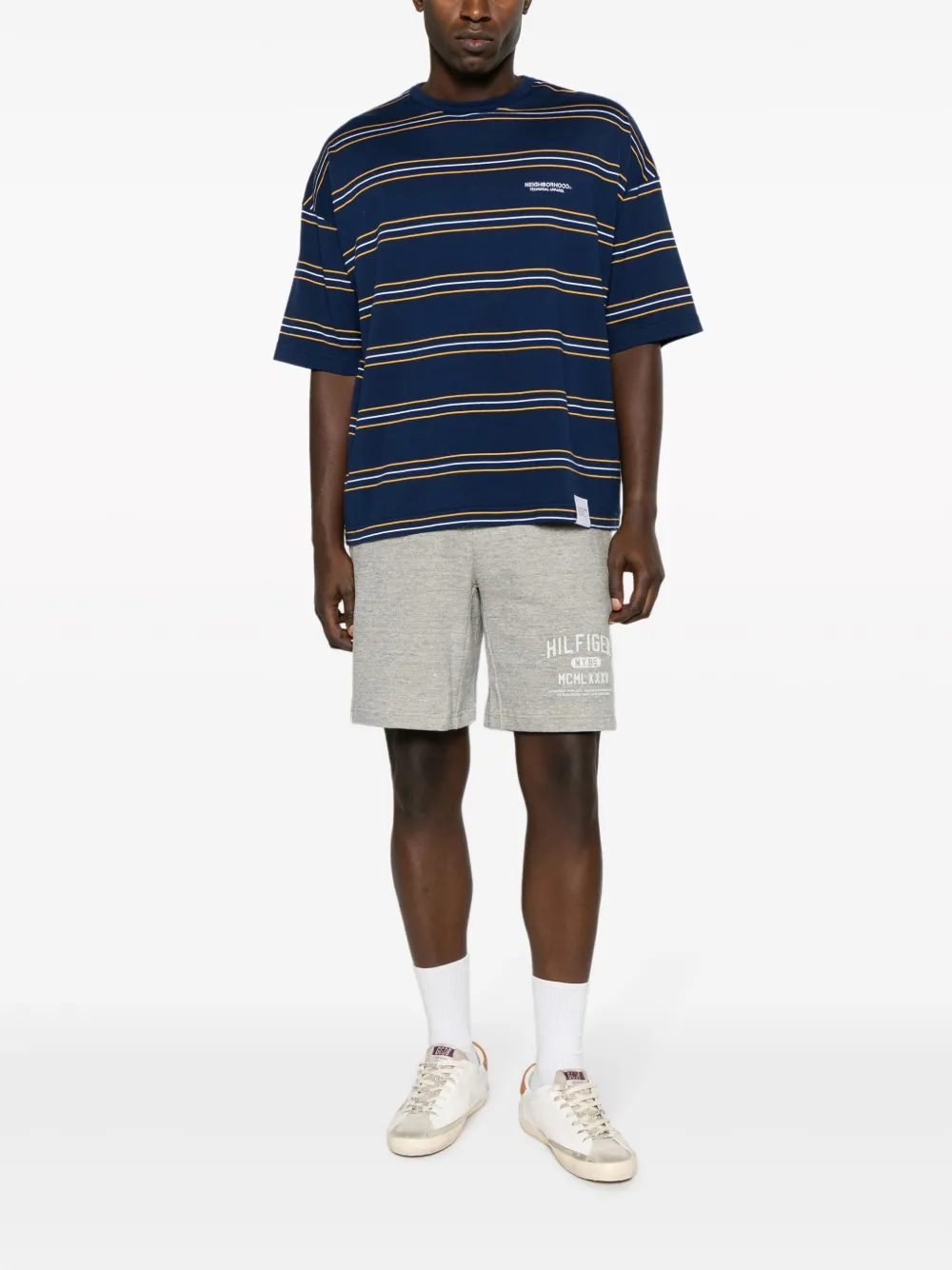 Спортивные шорты с логотипом Tommy Hilfiger, серый — фото 2