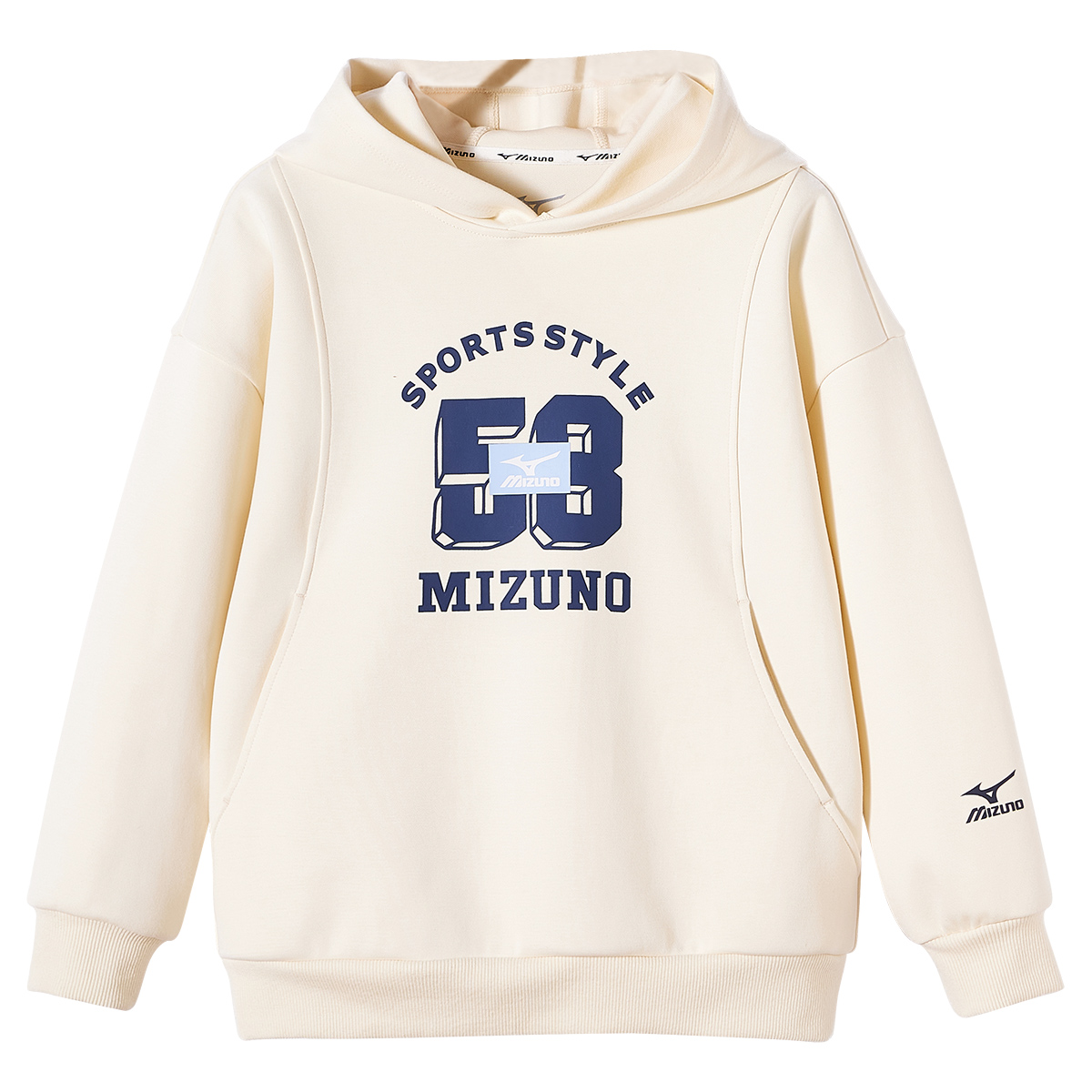 

Детская толстовка Mizuno, слоновая кость