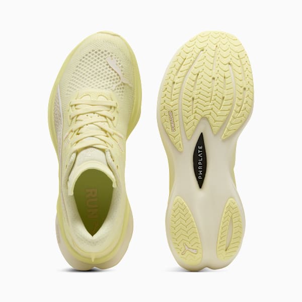 Женские кроссовки для бега по шоссе Deviate Nitro 3 Puma, желтый — фото 4