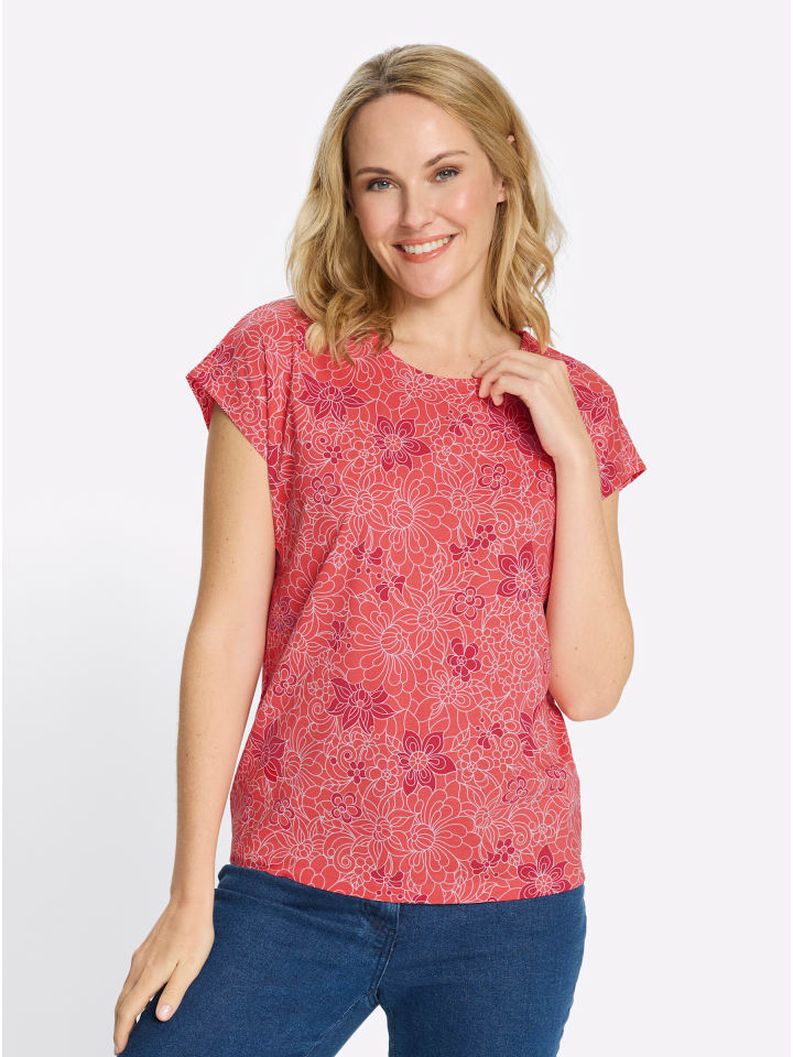 

Рубашка с короткими рукавами с принтом кораллов и клубники Sieh an!