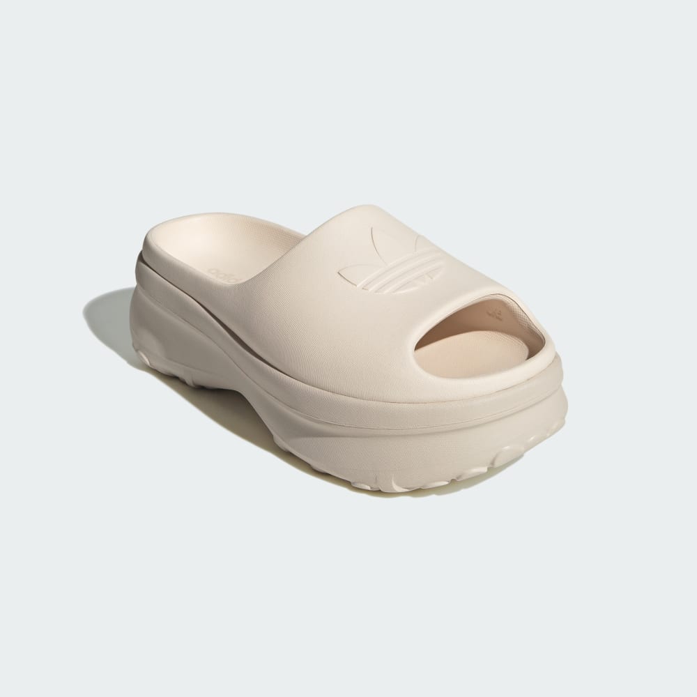 Сандалии Adidas Adifom Stan Slides, цвет Wonder White/Wonder White/Alumina — фото 4