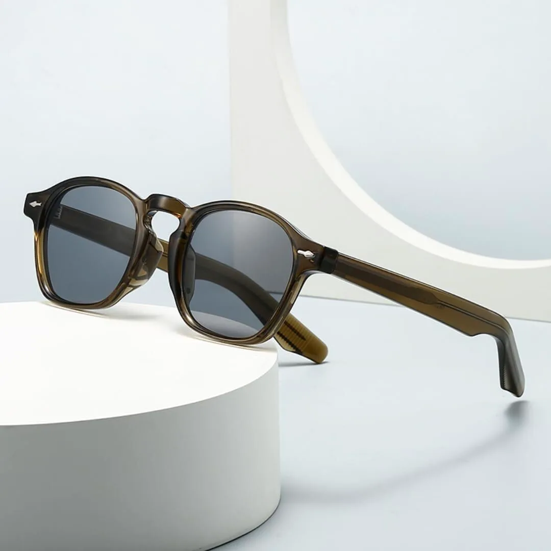 

Солнцезащитные очки с защитой UV400 | Круглая оправа, линзы конфетного цвета | Для женщин и мужчин, для занятий спортом на открытом воздухе и вождения LXLHWN, Beige