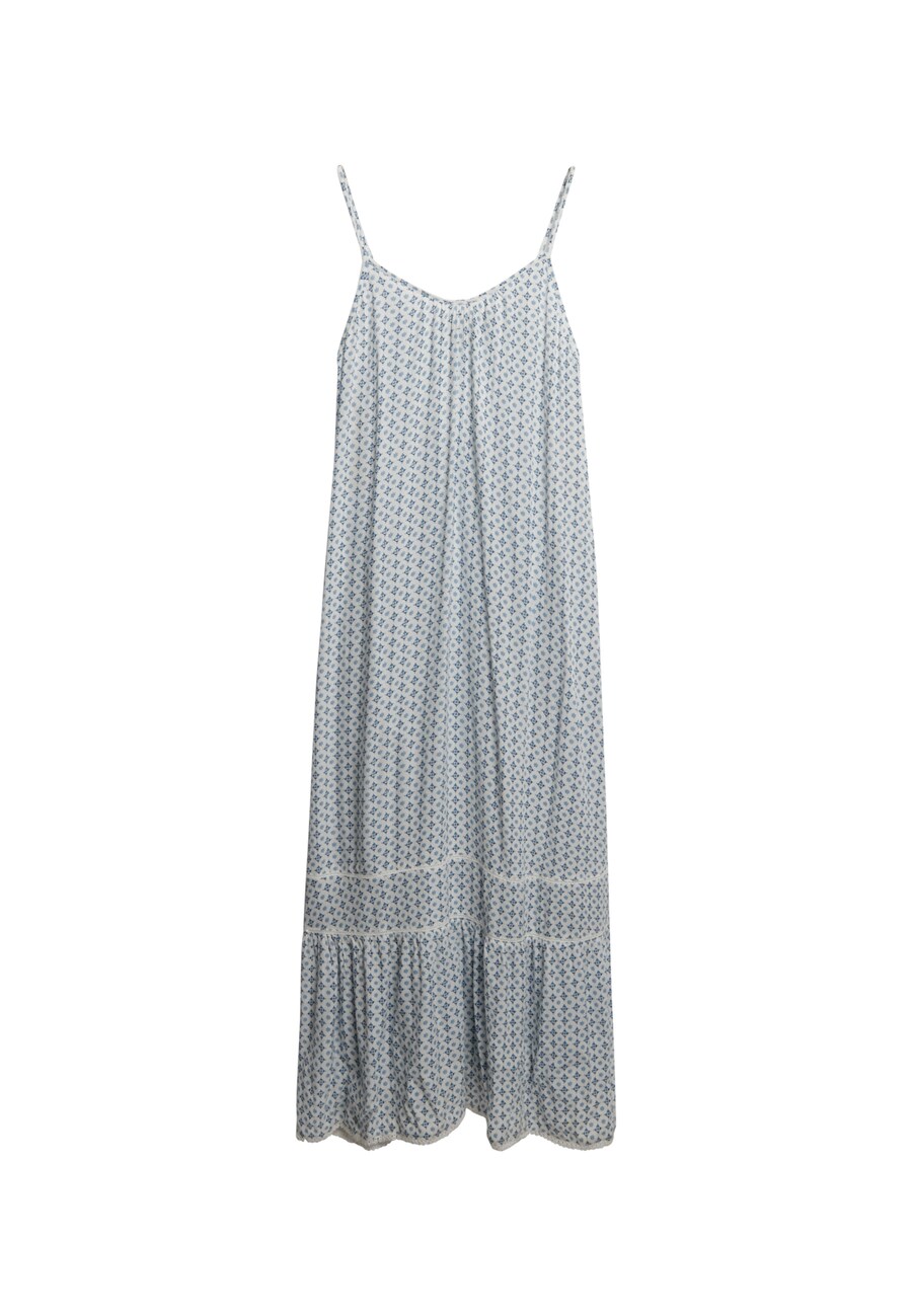 

Макси платье Superdry, Blue/Light blue