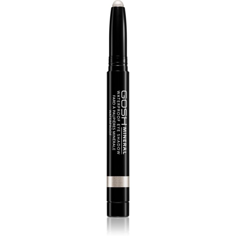 

Gosh Mineral Водостойкий стойкий карандаш для теней для век водостойкий оттенок 001 Pearly White 1,4 г