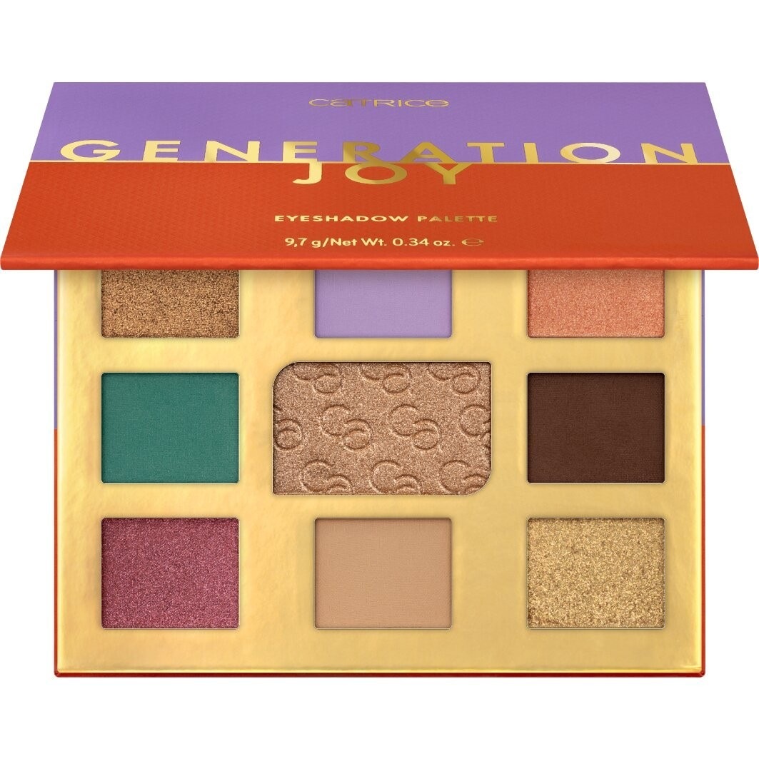 Тени для век generation joy palette Catrice, вес 9.7 гр. — фото 3