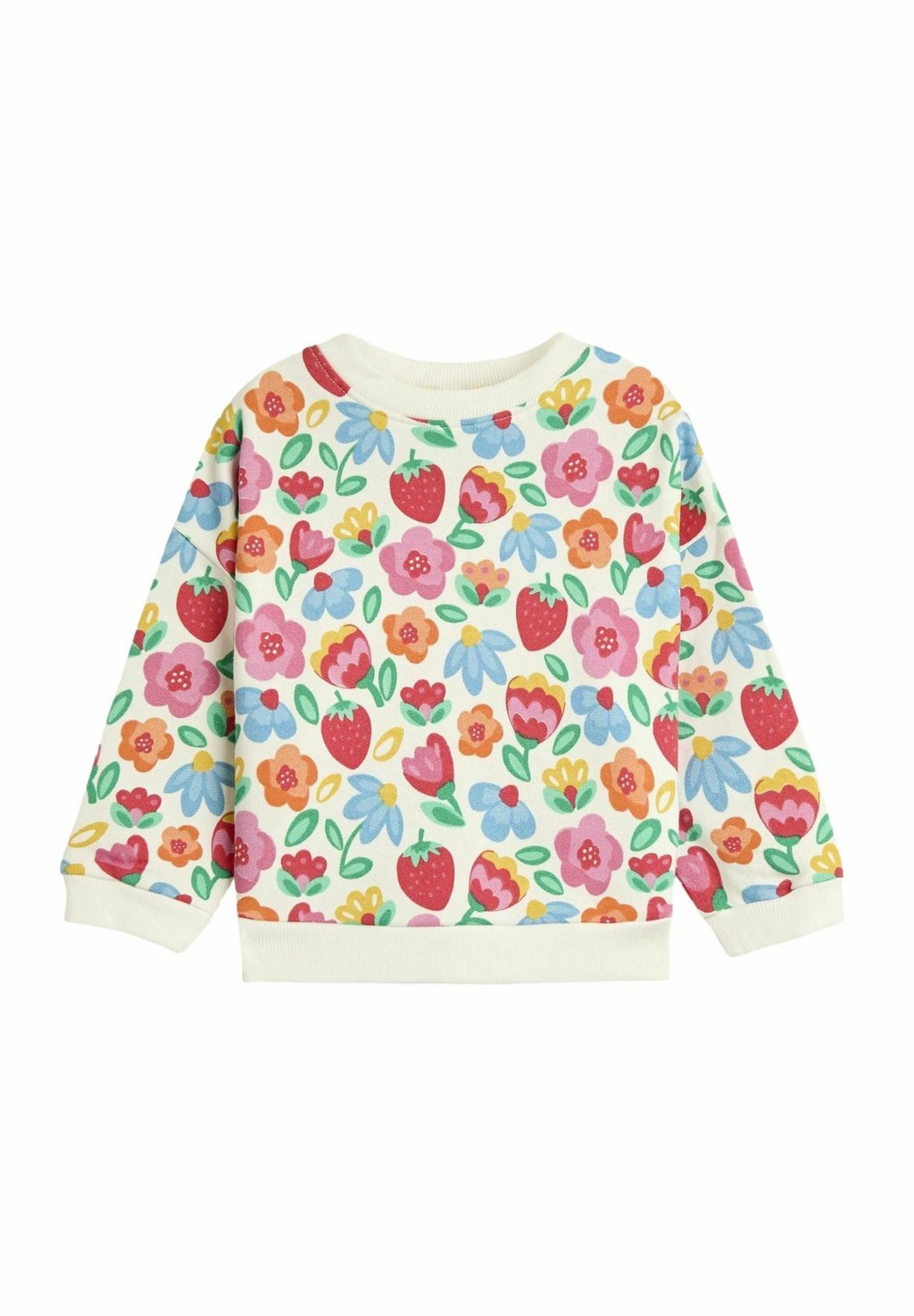 

Толстовка PRINTED CREW NECK JoJo Maman Bébé, слоновая кость