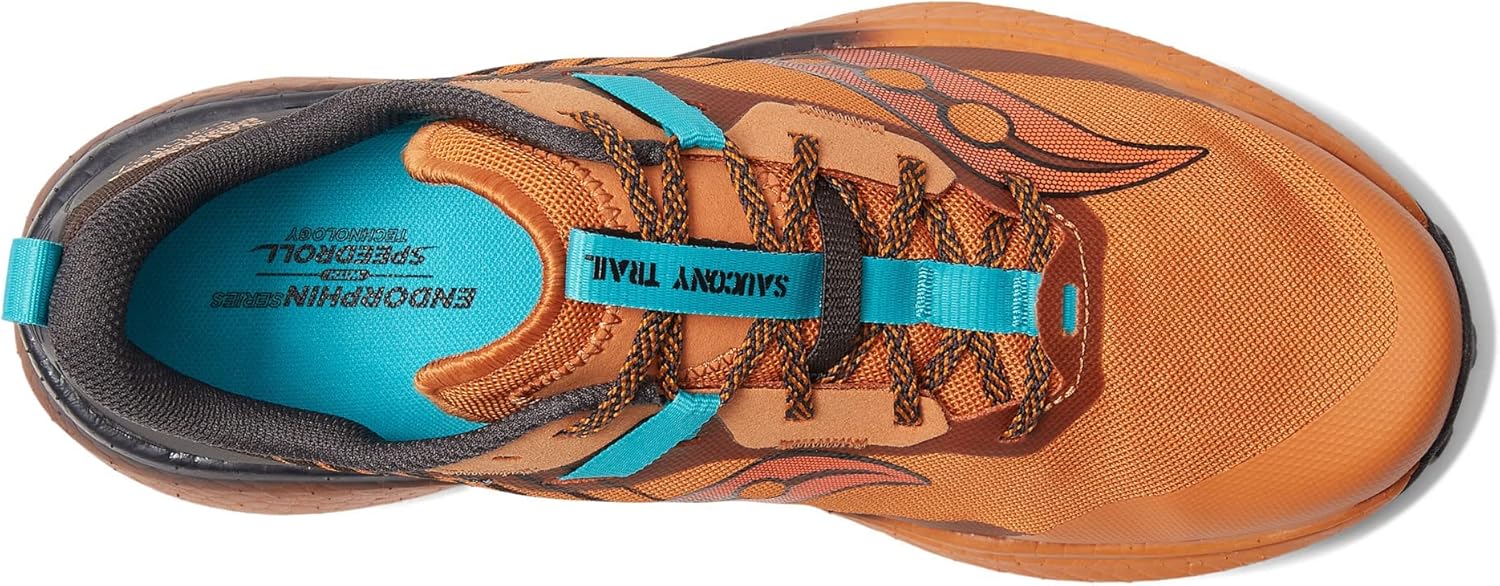 Мужские беговые кроссовки Saucony Endorphin Edge для трейл-бега, Clay/Basalt — фото 2