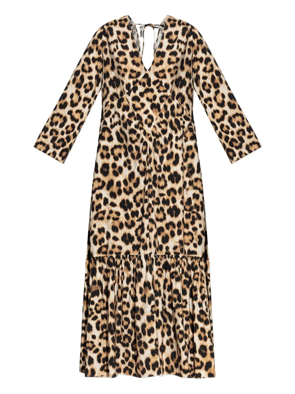 

Платье с леопардовым принтом MUNTHE, коричневый