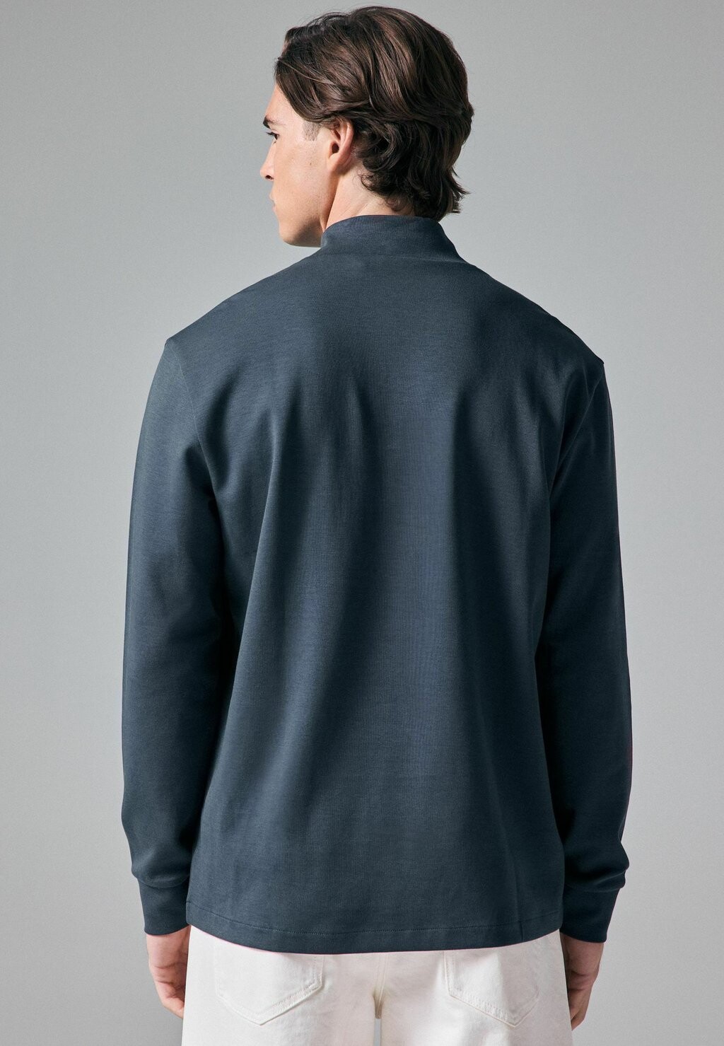 

Топ с длинными рукавами REGULAR FIT TURTLE NECK Next, серый