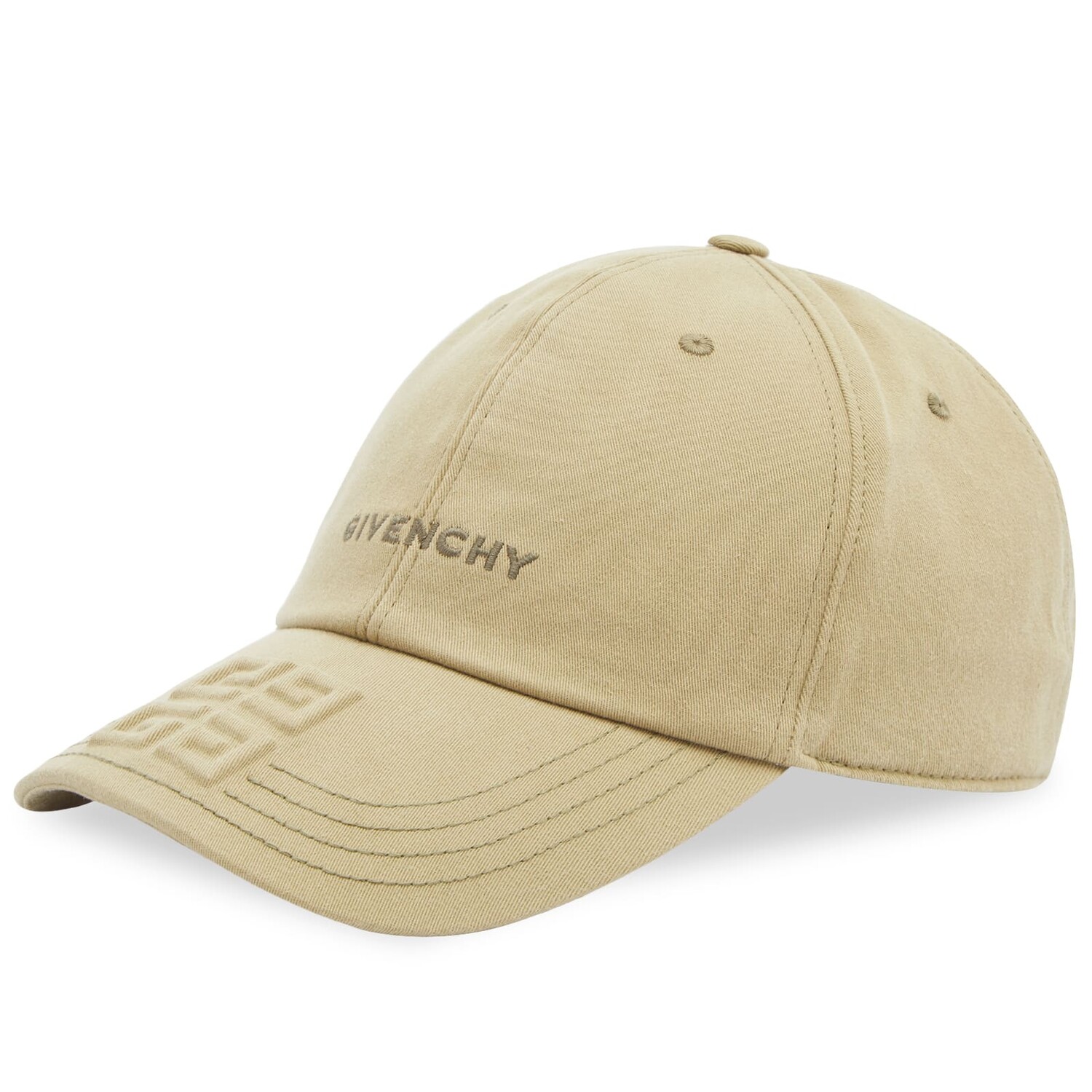 

Бейсболка Givenchy Debossed 4G Cap, хаки