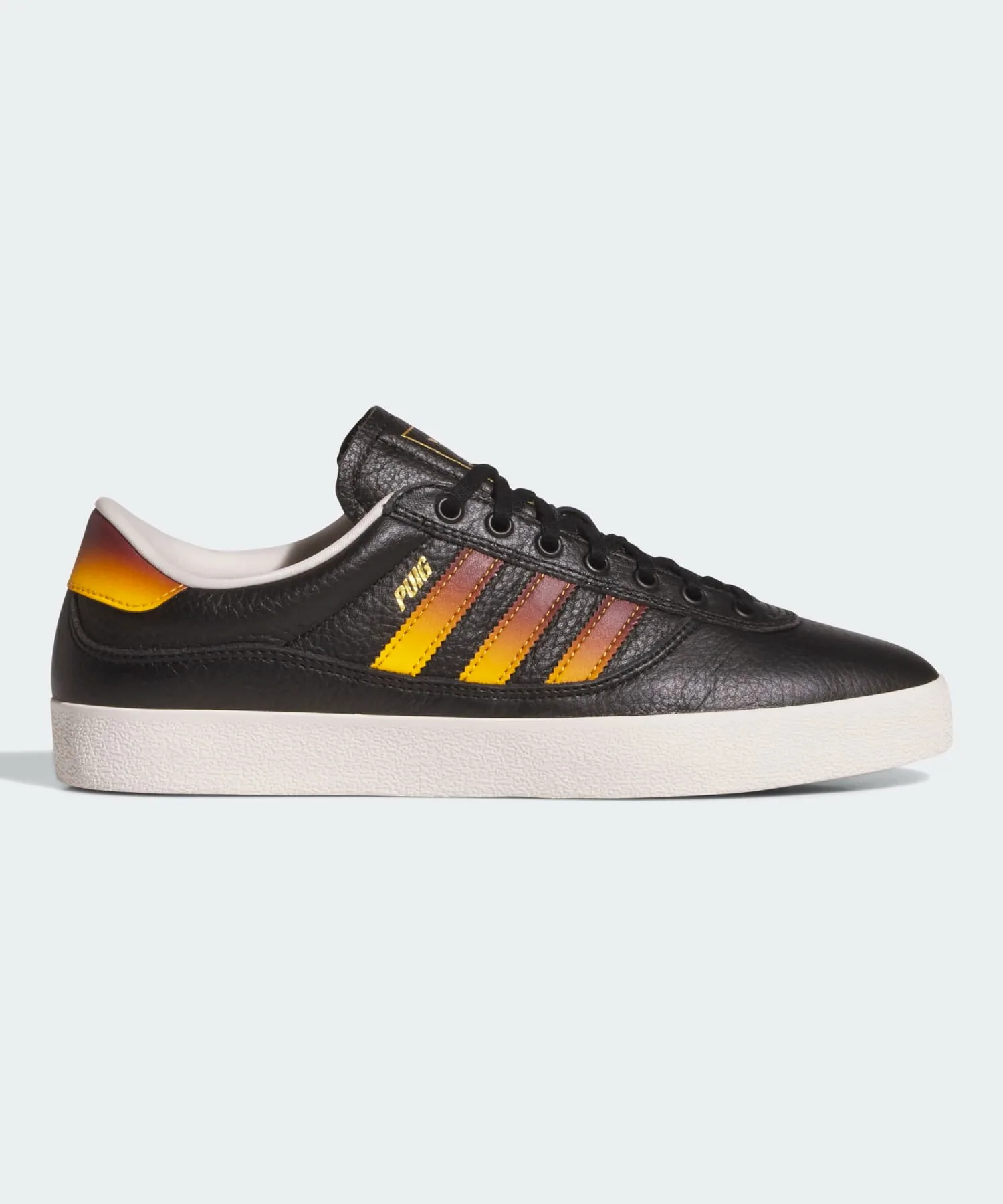 Кроссовки adidas Originals Puig Indoor черные из кожи и синтетики