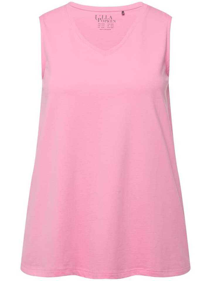 

Футболка Ulla Popken, цвет hell pink