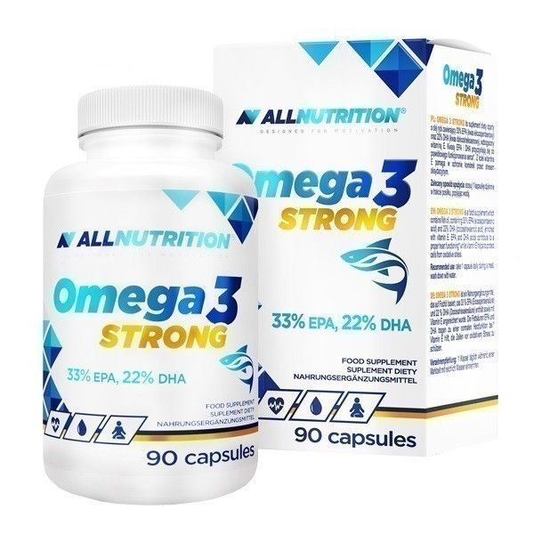 

Allnutrition Omega 3 Strong омега 3 жирные кислоты, 90 шт.