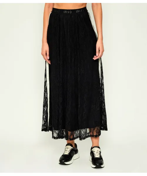 

Кружевная юбка Liu Jo Sport, черный