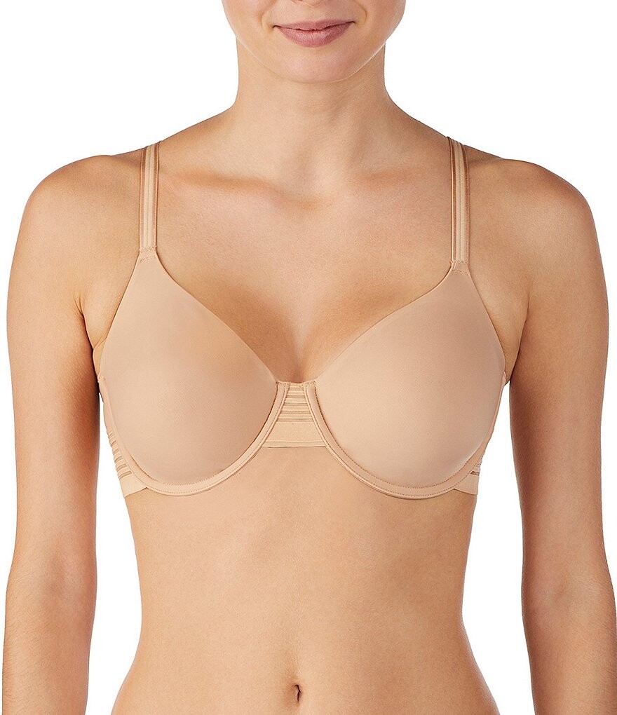 

Le Mystere Second Skin Формованный бюстгальтер-футболка без подкладки, бежевый