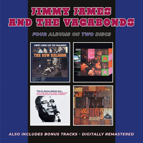 

CD диск James, Jimmy & the Vagabonds: New Religion / London Swings 'Live At The Marquee Club' / This Is Jimmy James & The Vagabonds / Open Up Your Soul Plus Bonus Tracks