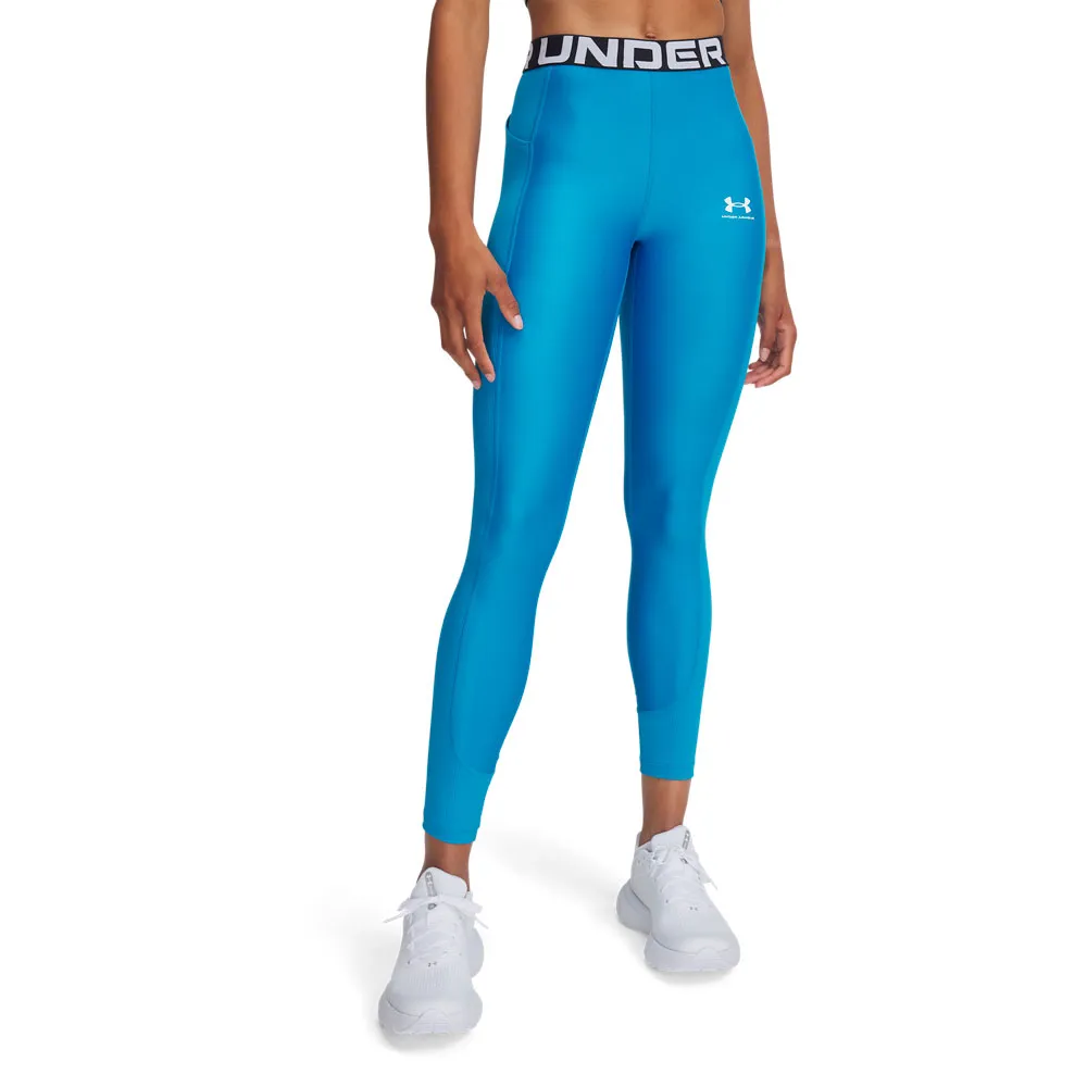 

Леггинсы Under Armour HeatGear Rib, синий