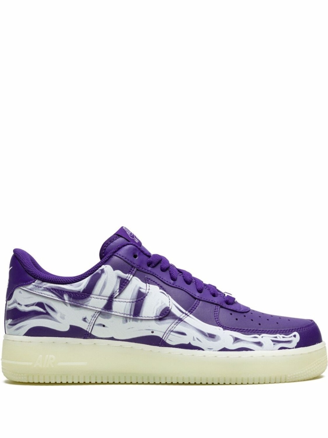 

Кроссовки Nike Air Force 1 Low Skeleton, фиолетовый/белый