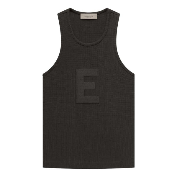 

Шорты ss23 waffle tank 'off black' Fear Of God Essentials, черный