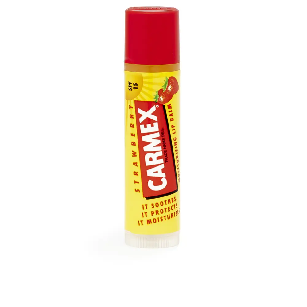 

Бальзам для губ Carmex strawberry bálsamo labial spf15 Carmex, 4,25 гр.