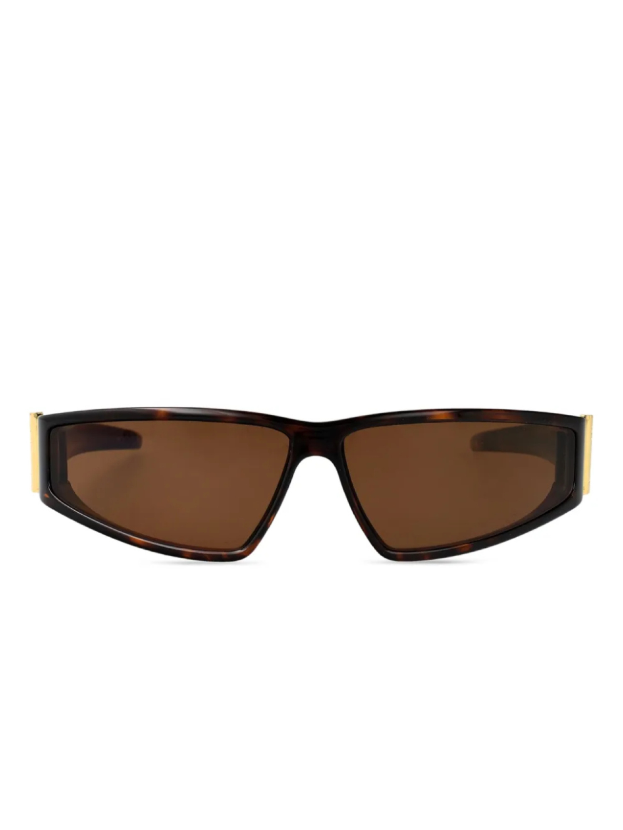 

Alexander McQueen Eyewear tortoiseshell солнцезащитные очки, коричневый