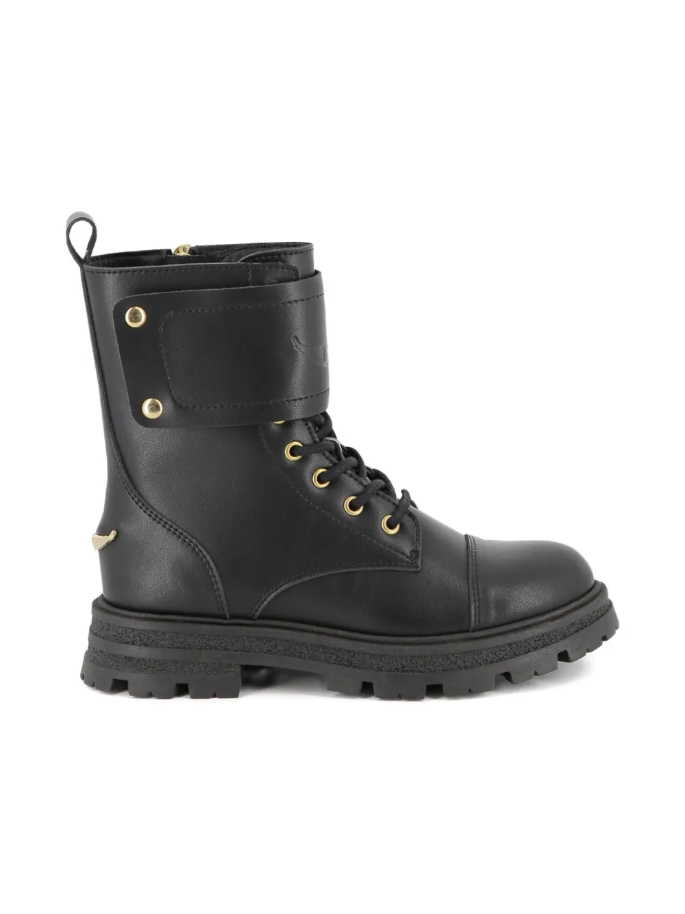 Ботинки на рифленой подошве Zadig & Voltaire Kids, черный