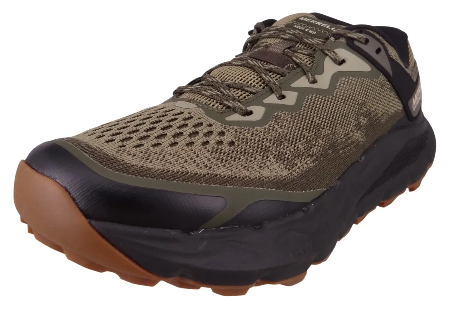 Полуботинки для трейлраннинга Merrell, зеленый