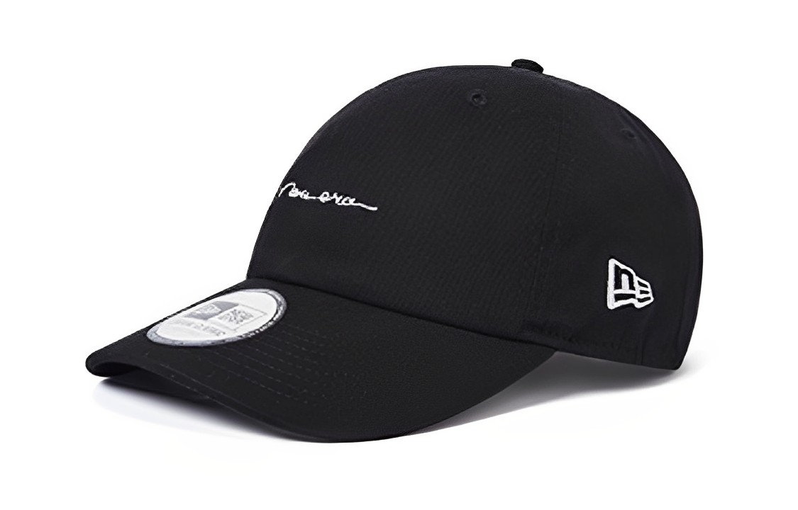 

New Era Хлопковая бейсболка унисекс черная, Black