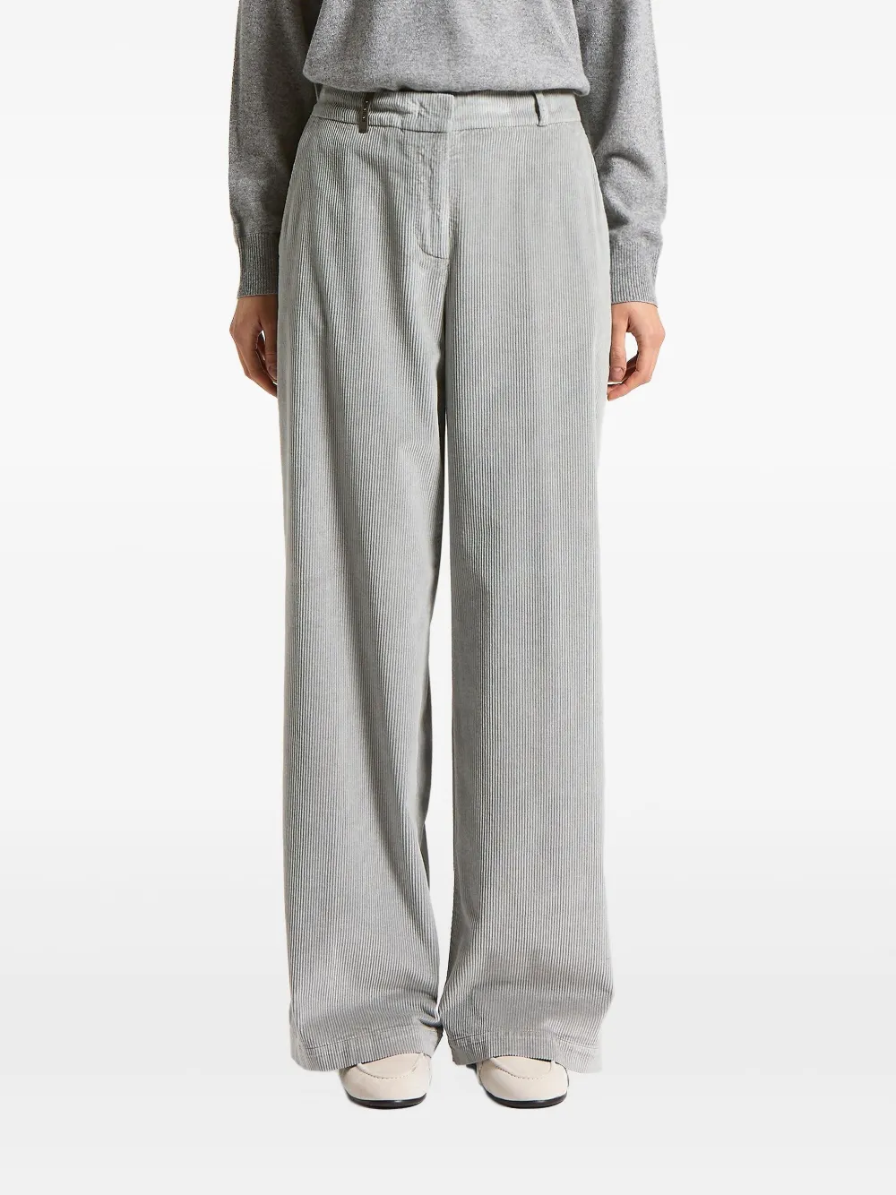 

Вельветовые брюки Peserico, серый