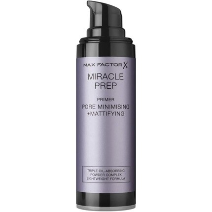 

Miracle Prep, сужающий поры и матирующий праймер, 1,01 унции праймера, Max Factor