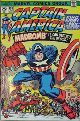

Captain America And The Falcon #193 (The Madbomb - Screamer In The Brain!) (Marvel Comics)