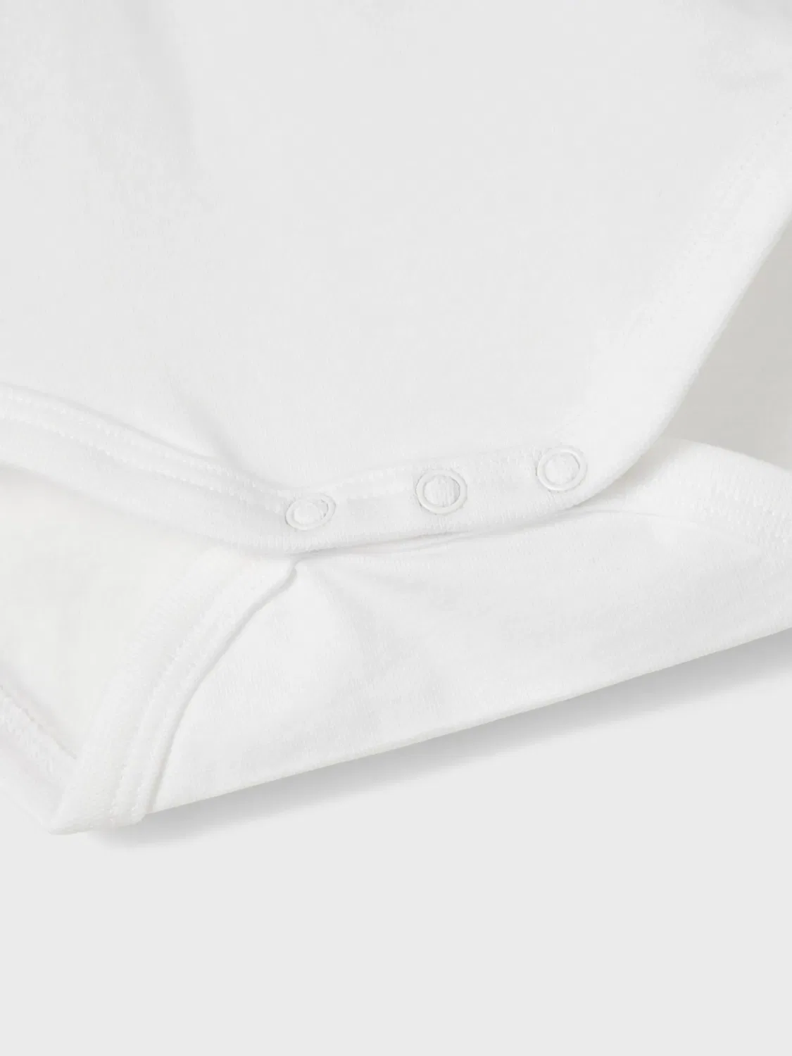 Боди с поло из органического хлопка Name it, bright white — фото 4