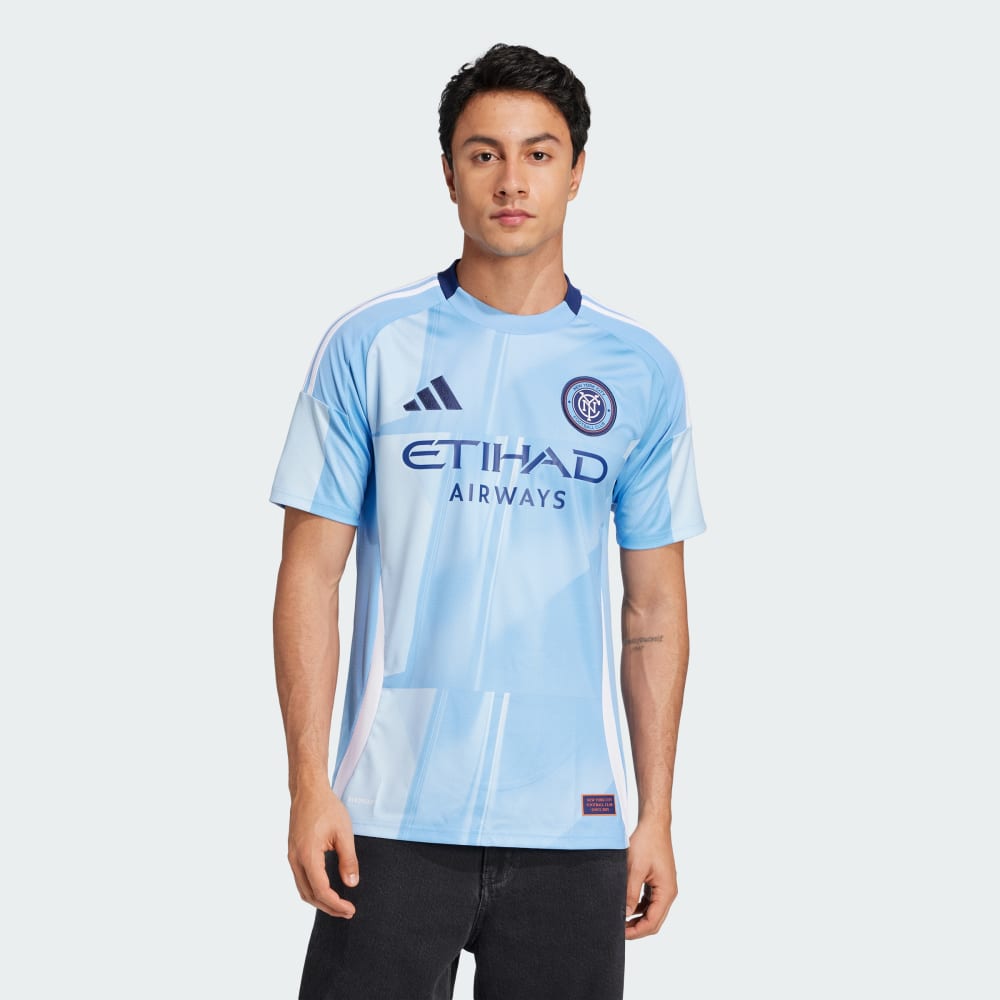 

Джерси Adidas New York City FC 25/26 Home Jersey, цвет Bahia Light Blue