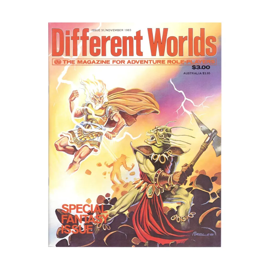 

Журнал #31 "Stormbringer Module, Poisons", Different Worlds Magazine