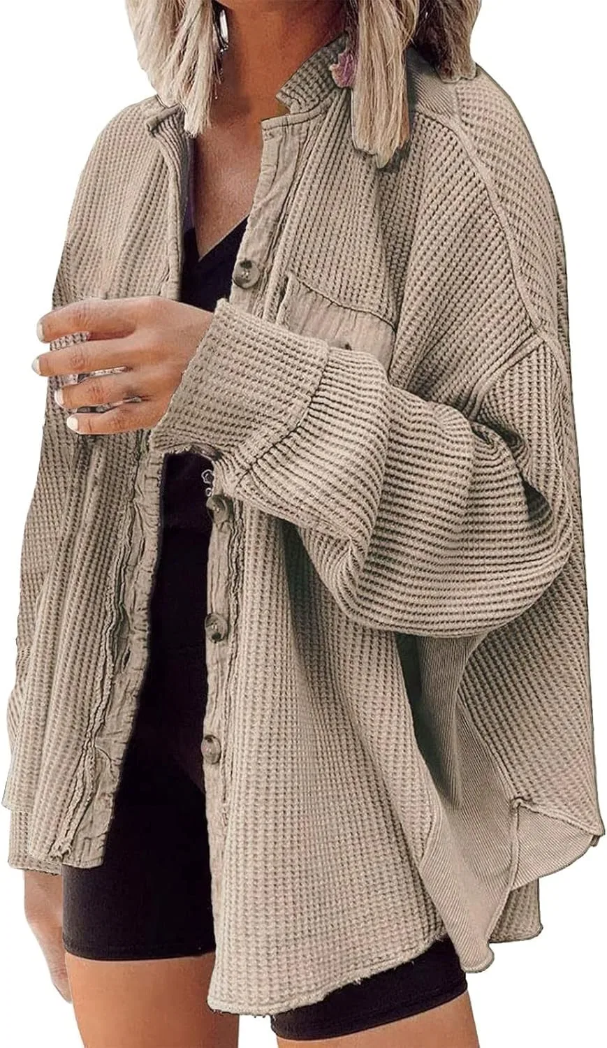 Блуза с вышивкой Women's Long Shirt, светло-бежевый