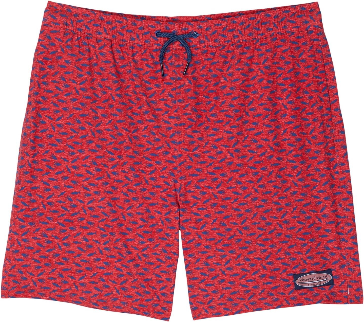 

Шорты для плавания Vineyard Vines Printed Chappy Trunks, цвет Micro Fish Red