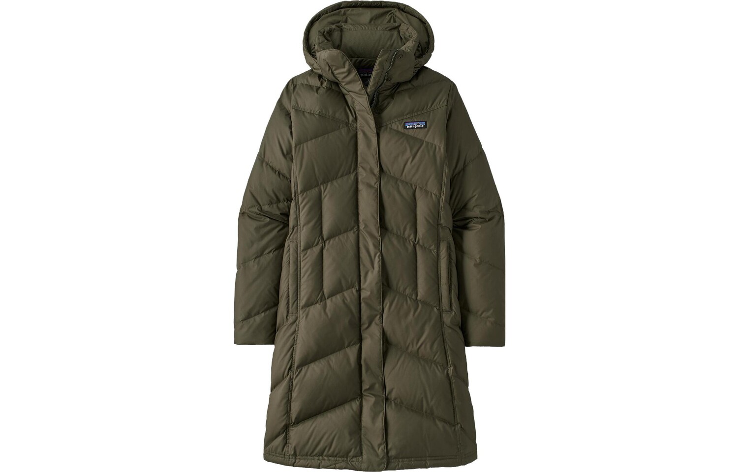 

Стеганая куртка женская Patagonia, цвет Forged Grey