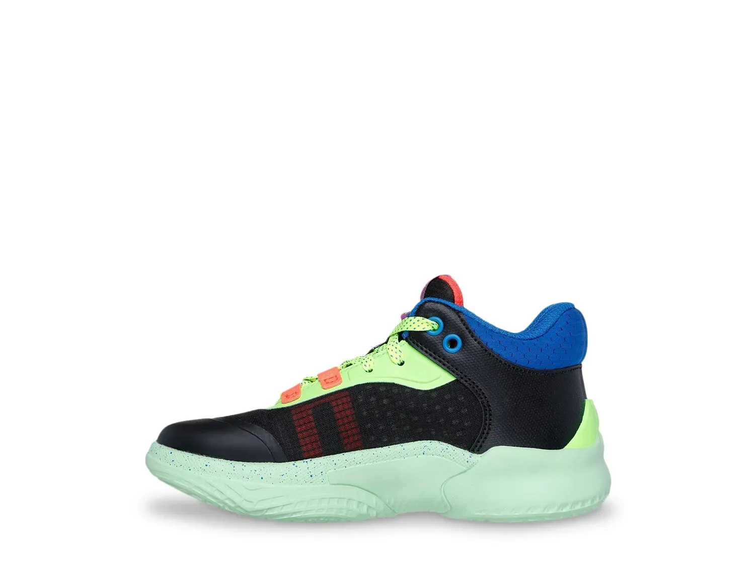 Кроссовки Skechers SKX Court Hype — детские, черные — фото 2