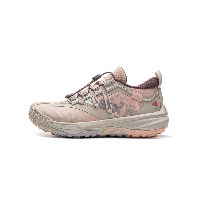 

LINING YOUNG Детские уличные противоскользящие износостойкие мид-топ обувь peach orange pink kids'