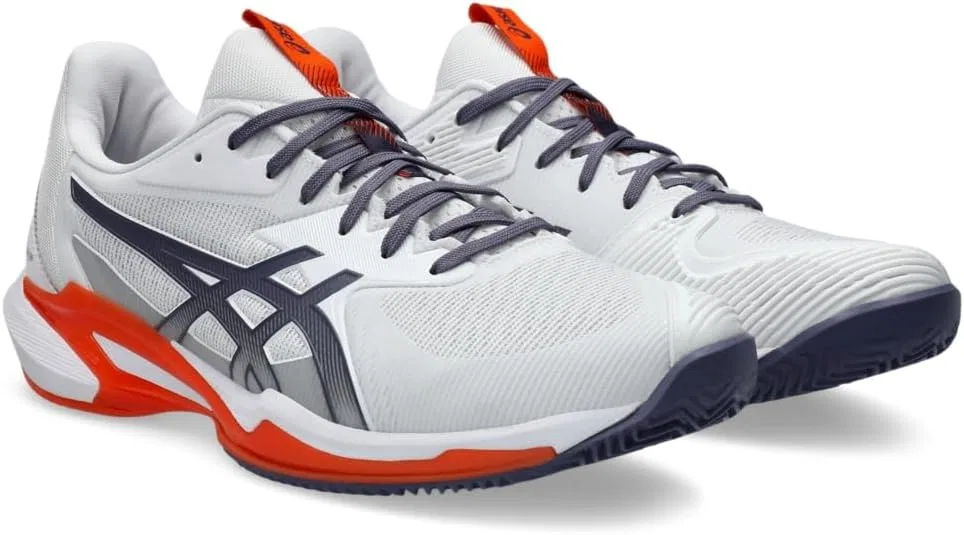 Кроссовки для тенниса и пиклбола ASICS Gel-Dedicate 8, White Greyish Purple — фото 2