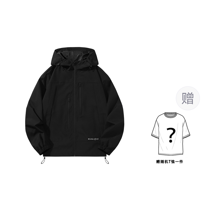 

DOKI Куртка Unisex, Black (Comes with T-Shirt)