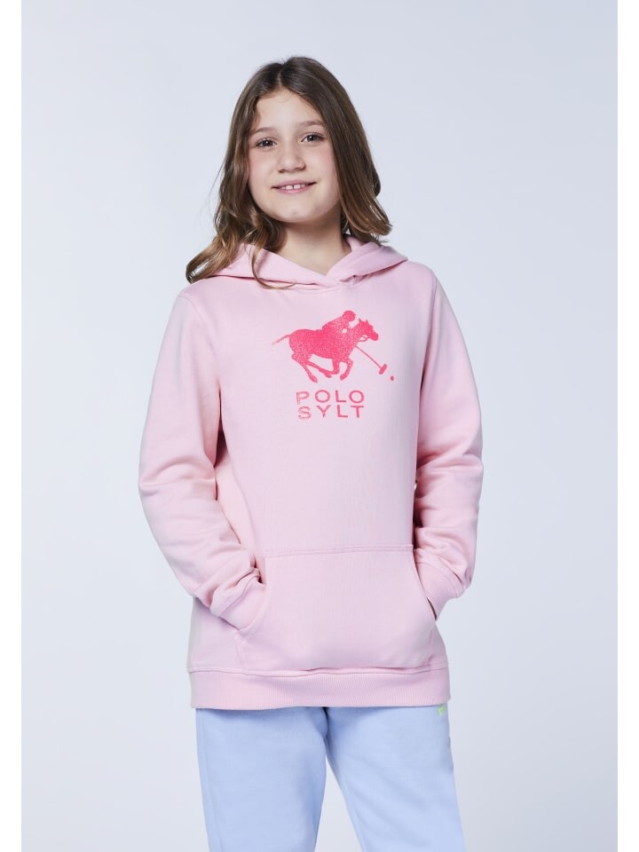 

Пуловер с капюшоном Polo Sylt, розовый